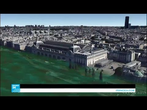 نقل مئات القطع الفنية من متحف اللوفر في باريس