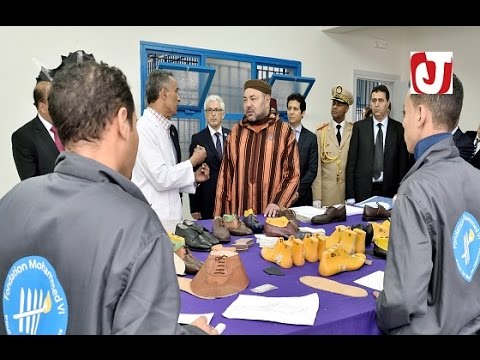 الملك محمد السادس يدشن مركز التكوين المهني في السجن المحلي العرجات 1