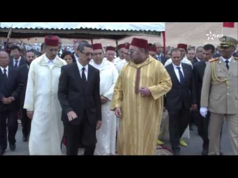 بالفيديو العاهل المغربي محمد السادس يُدشّن الطريق السيار المداري