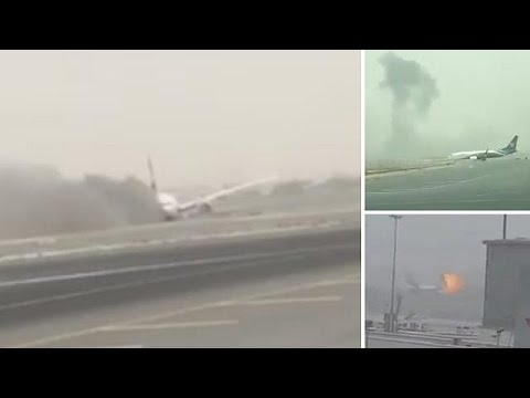 تعطل حركة الملاحة في مطار دبي