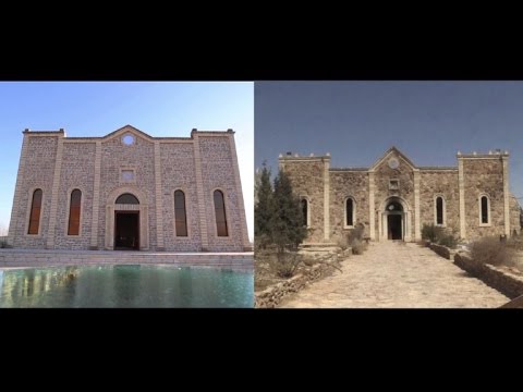 بالفيديو نسخة إيطالية عن كنيسة دير مار إليان