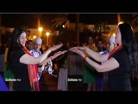 شاهد النجمة المصرية علا رامي ترقص على إيقاعات ڭناوة