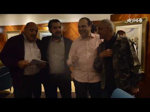 شاهد الفنان قرمان يعرض في الرباط