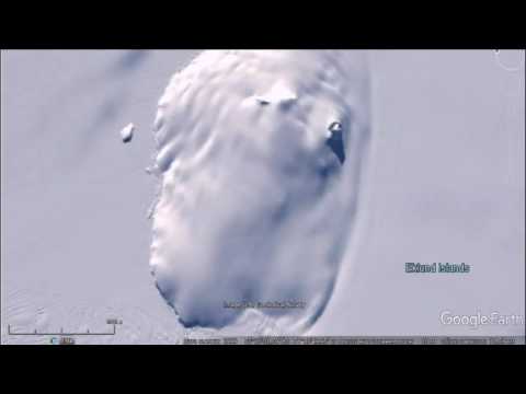 بالفيديو لقطات غريبة لسفينة فضاء في القارة القطبية الجنوبية