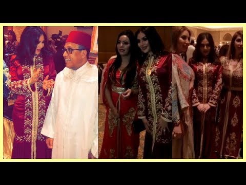 شاهد المغربية مريم حسين تتألّق في قفطان مغربي مميّز