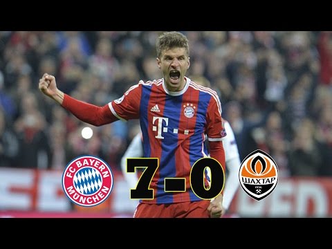 شاهدأهداف فوز بايرن ميونيخ على شاختار