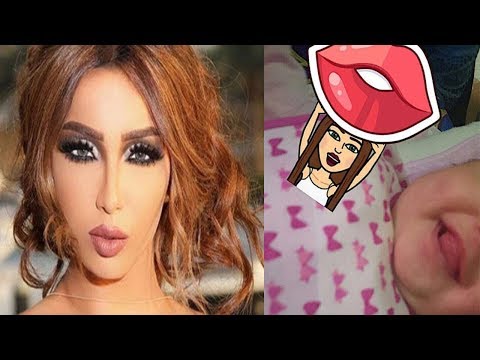 شاهد دنيا بطمة لازالت تمتنع عن كشف عن وجه ابنتها