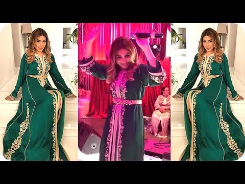 الفنانة يارا ترقص مغربي بالقفطان