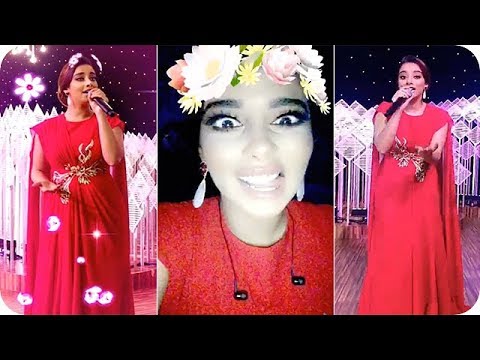 شاهد علامات الحمل تبدو واضحة على الفنانة بلقيس فتحي