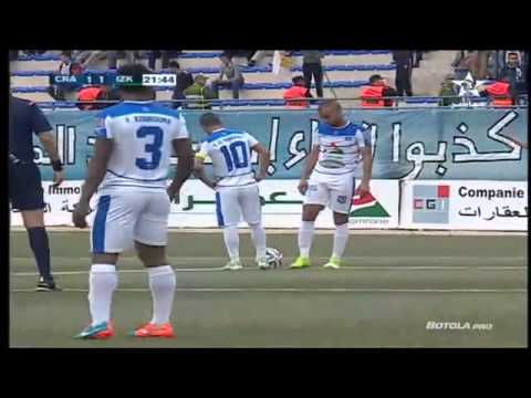 شاهد ملخص مباراة شباب الحسيمة واتحاد الخميسات