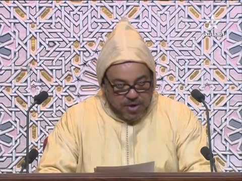 الملك يدعو اللهم كثًر حُسادنا في افتتاح الدورة البرلمانية