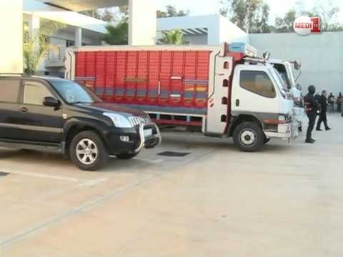 شاهد  توقيف 9 أشخاص ضمن شبكة منظمة للاتجار الدولي في المخدرات