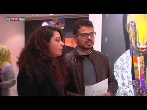 شاهد  كائنات لوحات فريدة لفنانين أردنيين