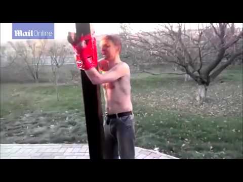 جلد تاجر مخدرات بأسلاك الكهرباء حتى الموت فى أوكرانيا