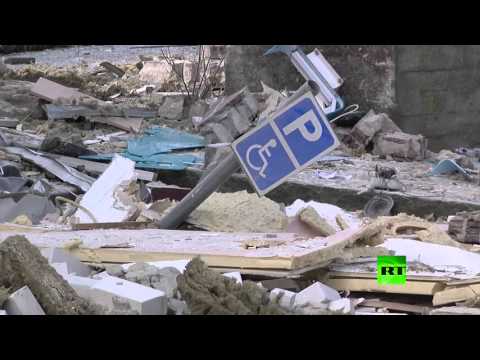 شاهد لصوص يفجرون مبنى لسرقة صراف آلي بداخله