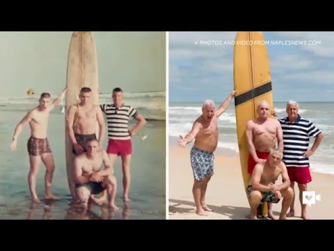 4 جنود مارينز يعيدون التقاط صورة عمرها 50 عامًا